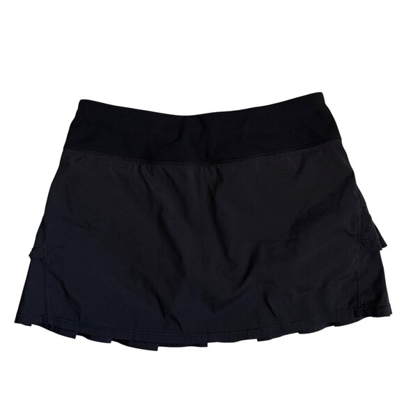 Ivivva by Lululemon Set the Pace Skirt (Black) - Size 12 - Picture 2 of 11